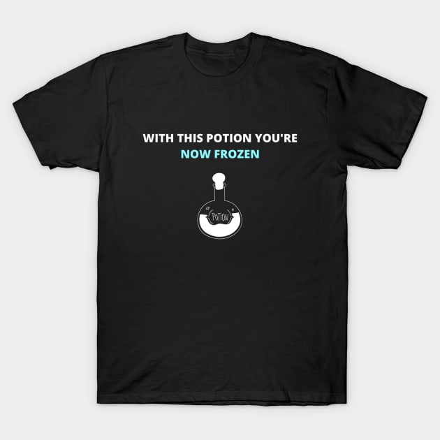 witch potion bottle T-Shirt by designsforU